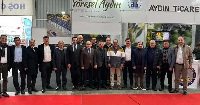 Edremit Ticaret Odası Heyeti, Aydın da fuara katıldı Balıkesir Haberleri