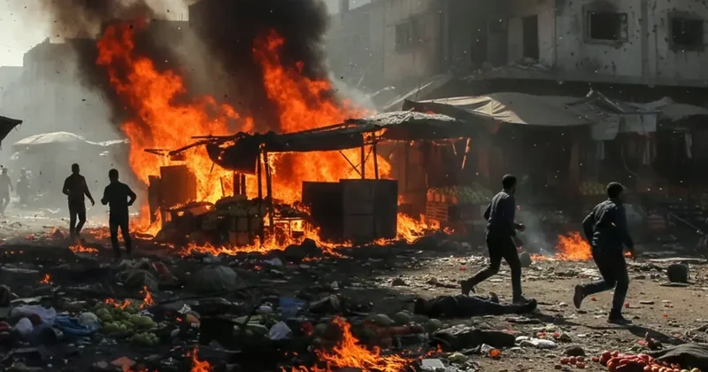 Yemen de Pazar Yerine İHA Saldırısı: 28 Ölü