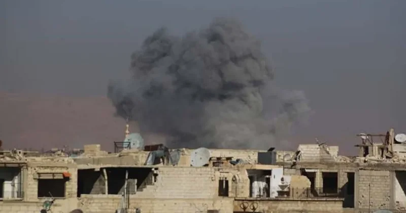 Suriye de mühimmat yüklü araç patladı: Çok sayıda yaralı var