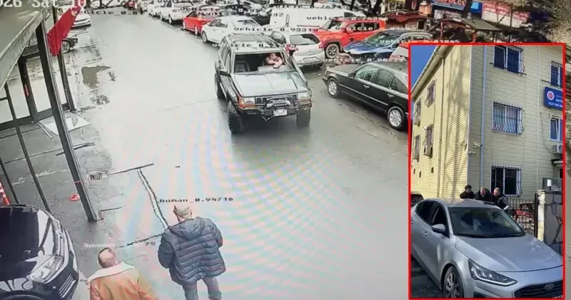 Maslak’ta eski ortağının iş yerini silahla bastı; tehdit edip soyundu