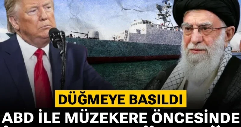 ABD ile müzekere öncesinde İran dan gözdağı! Düğmeye basıldı