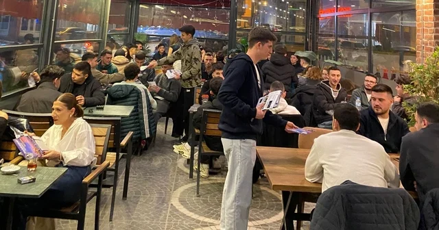 Simav da Ülkü Ocakları ndan bağımlılıkla mücadelede çalışması Kütahya Haberleri