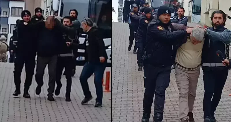 Suç örgütlerine yönelik operasyonda gözaltına alınan 9 şüpheli adliyede