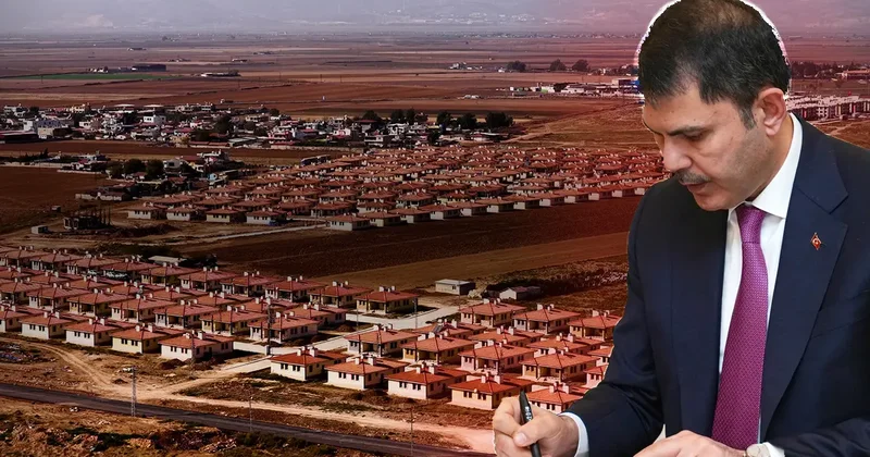 Bakan Kurum Türkiye nin ilk kırsal uydu kenti Kumlu Köy ü paylaştı! Şimdi bundan daha mutlu olur mu?