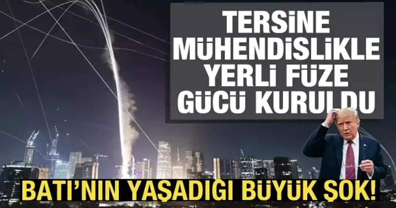ABD nin yaşadığı büyük şok! Tersine mühendislikle yerli füze gücü kuruldu