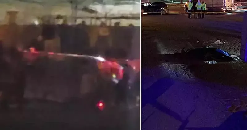 Ankara da otomobille çarpışan minibüs devrildi: 2 ölü, 12 yaralı