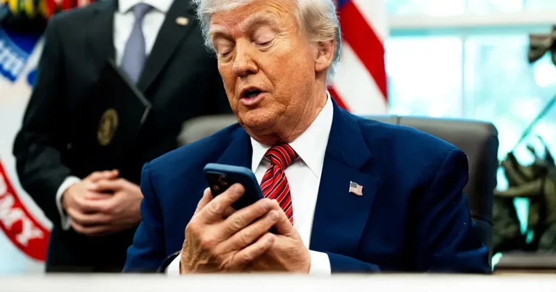 Trump ın cep telefonu numarası sızdırıldı, Beyaz Saray alarma geçti