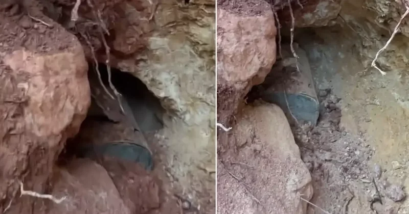 Define kazısı Yaptı, çıkanı görünce sevinçten havaya uçtu