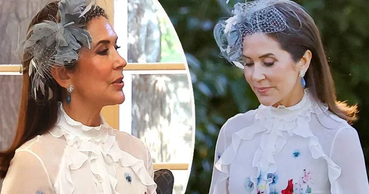 Dört çocuktan sonra adeta yeniden gelin oldu! Bu ne güzellik böyle beyazlar içinde