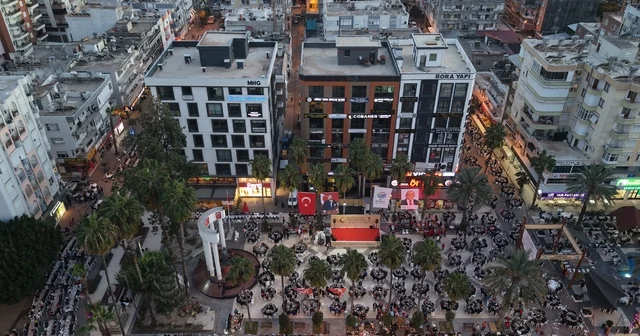 Kumluca da 27 inci geleneksel Kadir Gecesi iftar yemeği verildi Antalya Haberleri