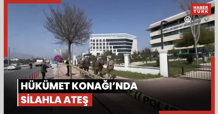 Antalya nın Kepez ilçesinde Hükümet Konağı nda silahla ateş edilmesi üzerine bölgeye polis ekipleri yönlendirildi
