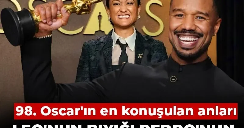 Leo nun bıyığı Pedro nun sinekkaydı tıraşına karşı! 98. Oscar ın en konuşulan anları