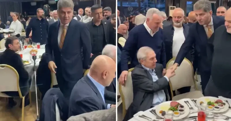 Aziz Yıldırım ın Hakan Safi ye yaptığı tavır iftara damga vurdu