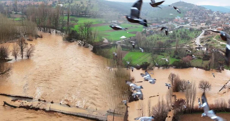 Mardin’de sağanak ve fırtına hayatı felç etti!