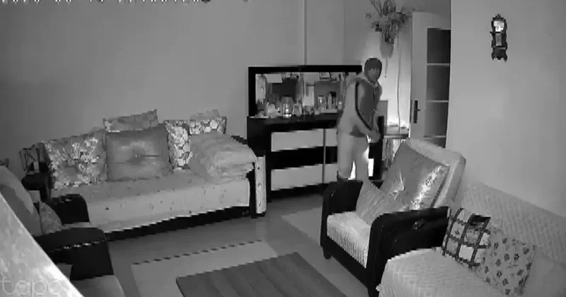 Hırsız, Ev Sahibinin Seslendirmesiyle Kaçtı