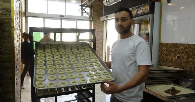 Kilis te bayram öncesi kahke üretimi hızlandı Kilis Haberleri