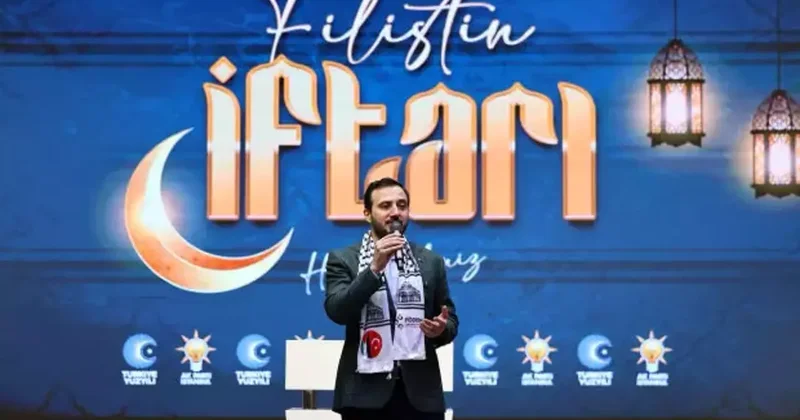AK Parti İstanbul’da Filistin iftarı: Filistin den Türkiye ye teşekkür