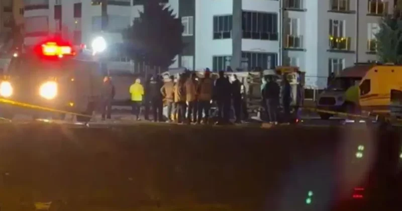 Ankara da trafik kazasında 2 kişi hayatını kaybetti, 12 kişi yaralandı