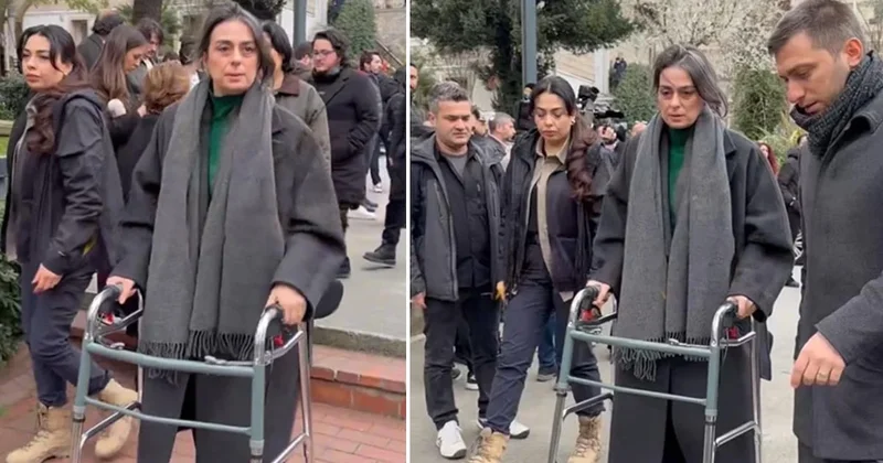 Üsküdar Belediye Başkanı nın yürüteçli görüntüsü şaşırttı Sözcü Gazetesi