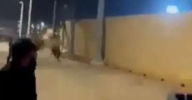 Irak ın enerji kalbine İHA saldırısı: O anlar kamerada VİDEO İZLE