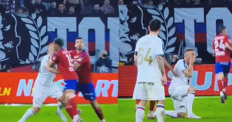 40 yaşındaki eski Galatasaraylı yıldız öfkesine yenik düştü! 2 dakikada kırmızı kart gördü Sözcü Gazetesi