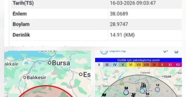 Buldan da sabah saatlerinde deprem paniği yaşandı Denizli Haberleri