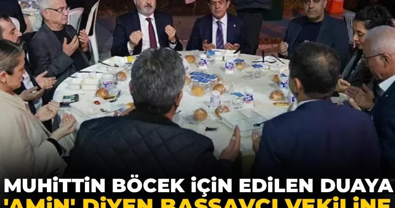 Muhittin Böcek için edilen duaya amin diyen Başsavcı Vekiline HSK soruşturma açtı
