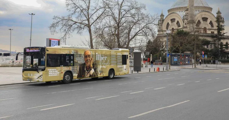 İlber Ortaylı anısına İETT’den Özel Saygı Otobüsü: Süresiz hizmet verecek