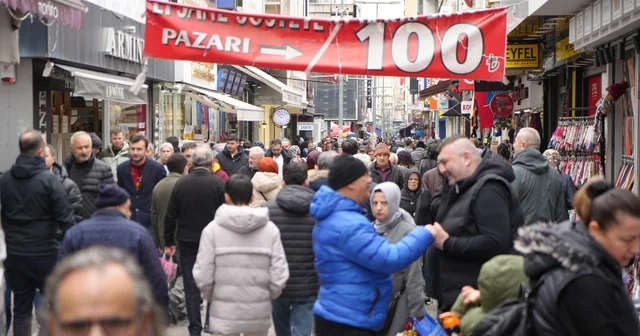Çarşı pazarda bayram hareketliliği Samsun Haberleri