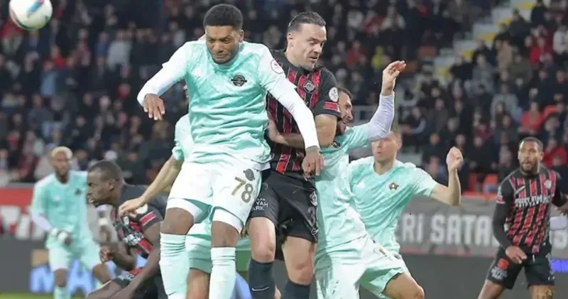 Erokspor Çorum FK ya karşı 2 1 önde