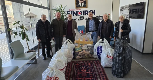 Sındırgı da deprem yaraları Bayram Çeki ile sarılıyor Balıkesir Haberleri