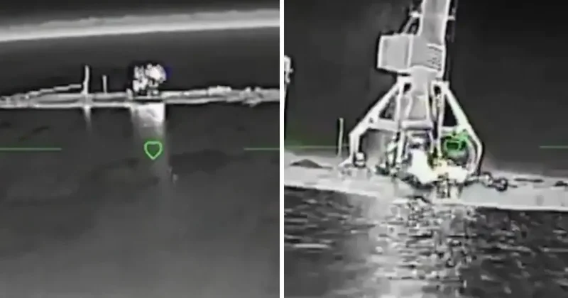 Ukrayna Rus gemisini böyle imha etmiş