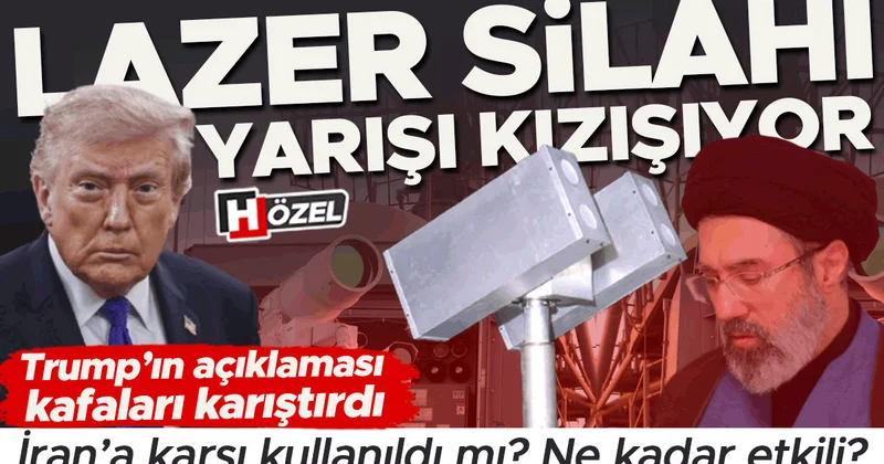 Lazer silahı yarışı kızışıyor! İran’a karşı kullanıldı mı? Ne kadar etkili? Trump ın açıklaması kafaları karıştırdı