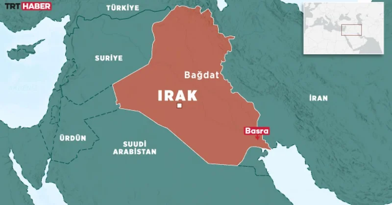 Irak taki petrol sahasına İHA saldırısı