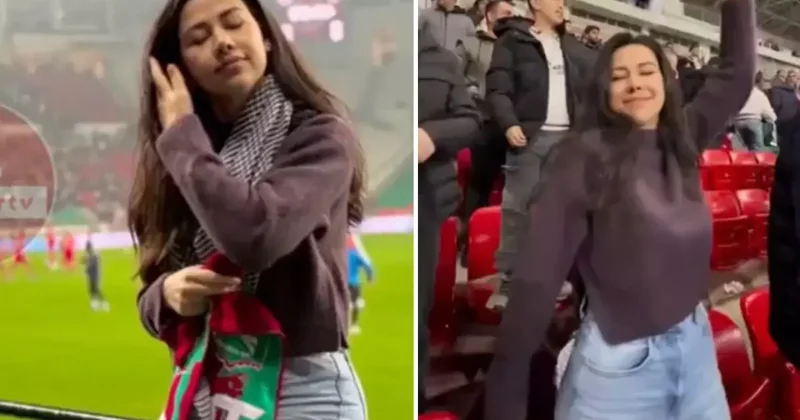 Diyarbakırlı hemşire İkra, Amedspor maçında kendinden geçti
