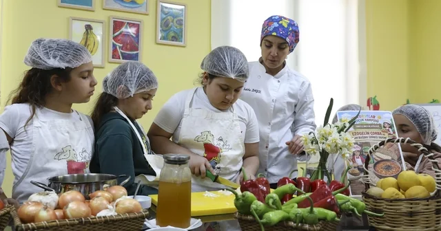 Mutfak Atölyesi çocuklara yeni beceriler kazandırıyor Mersin Haberleri