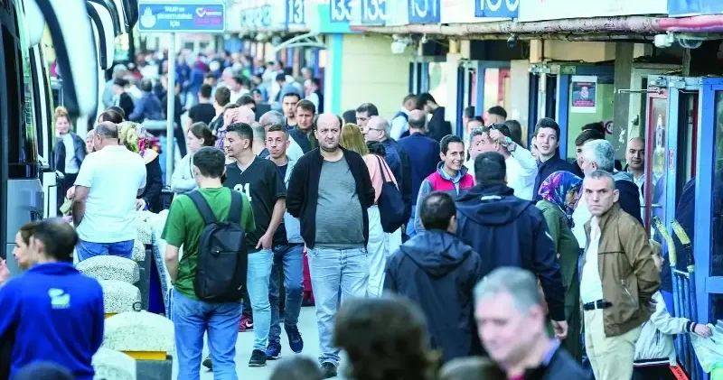 Otogarlarda yoğunluk arttı Yerel Gündem Haberleri