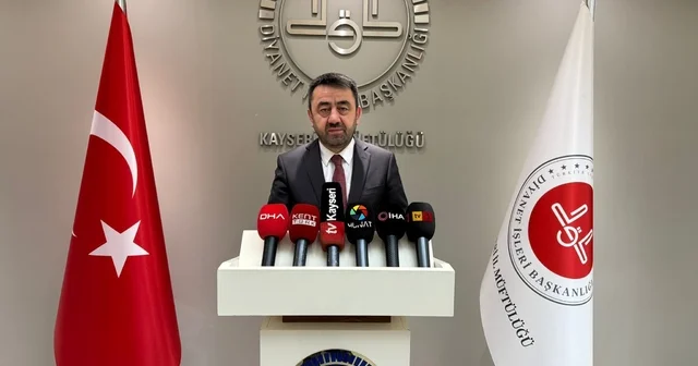 İl Müftüsü Ayvaz: Kadir Gecesine kavuşmanın sevinci içerisindeyiz Kayseri Haberleri