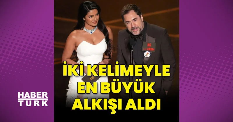 Oscar Ödülleri törenine damga vuran anlar: Javier Bardem den Özgür Filistin çıkışı
