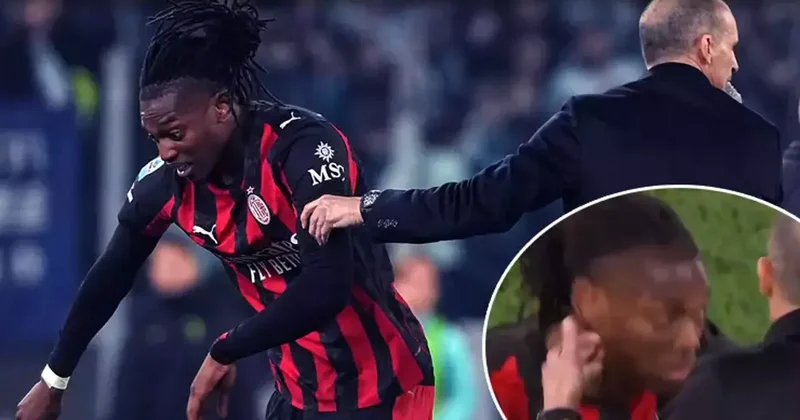 Rafael Leao dan Massimiliano Allegri ye şok! İtalya da skandal hareket: Taraftarlar küplere bindi Fanatik Gazetesi Futbol Haberleri Spor