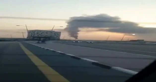 İran, Dubai Havalimanı ndaki yakıt deposunu vurdu, tüm uçuşlar durdu!