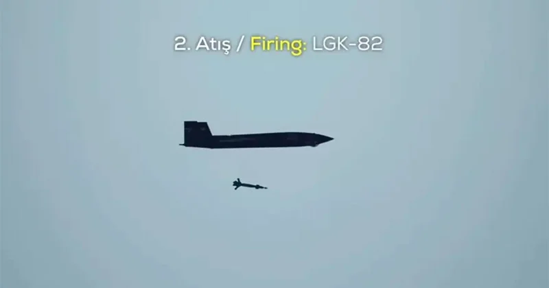 Bayraktar Kızılelma testlerde tam isabetle vurdu