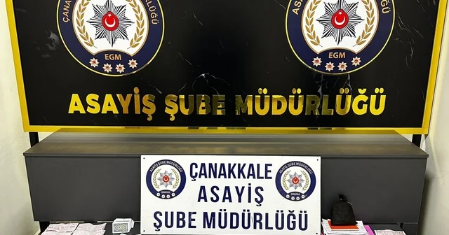 Çanakkale de uyuşturucu madde imal ve ticaretinden 2 şüpheli tutuklandı Çanakkale Haberleri