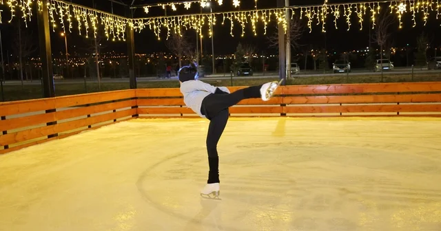 Büyükşehir ile açık hava buz pisti heyecanı başlıyor Kayseri Haberleri