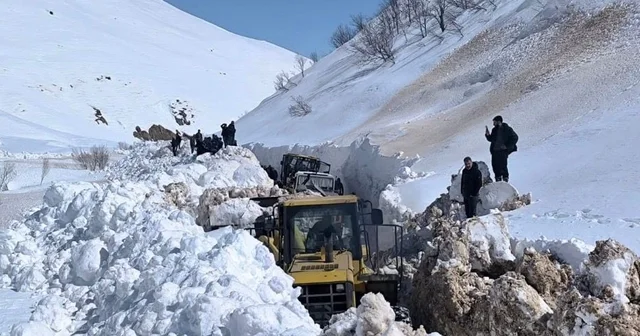 Kar kalınlığı 3 metreyi aşmıştı: Tunceli de kapalı köy yolu kalmadı Tunceli Haberleri