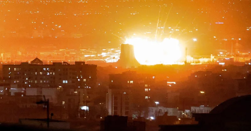 İşgalci İsrail, İran ın Tahran, Şiraz ve Tebriz kentlerine yeni saldırı başlattı