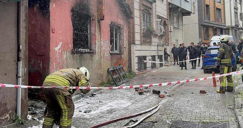 Kağıthane de yangın faciası! İçeride kalan kişi hayatını kaybetti
