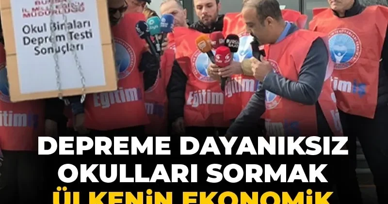 Depreme dayanıksız okulları sormak ülkenin ekonomik çıkarlarına aykırıymış! Mahkemeden karar çıktı