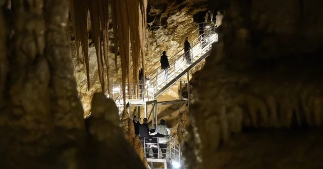 Karaca Mağarası geçici olarak ziyarete kapatıldı Gümüşhane Haberleri