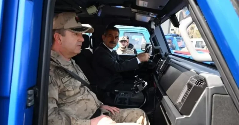 Şırnak’ta zırhlı araçlar hizmete alındı